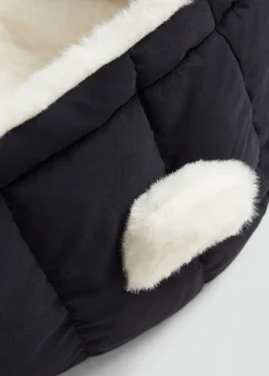 Dzieci MANGO Płaszcze|Akcesoria*Śpiworek niemowlęcy z kapturem