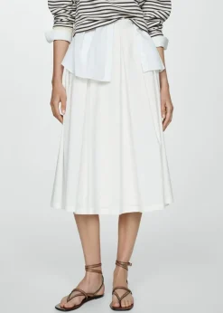 MANGO Spódnice*Plisowana spódnica midi