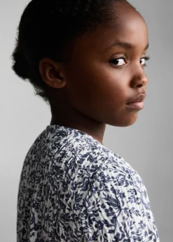 Dzieci MANGO Sukienki I Kombinezony*Plisowana sukienka w kwiaty