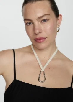 MANGO Sukienki I Kombinezony*Plisowana sukienka z wiązaniem