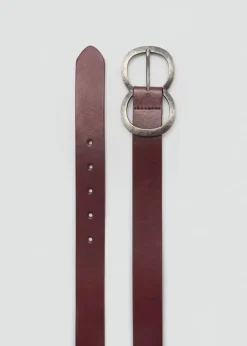 MANGO Paski*Podwójny pasek z klamrą