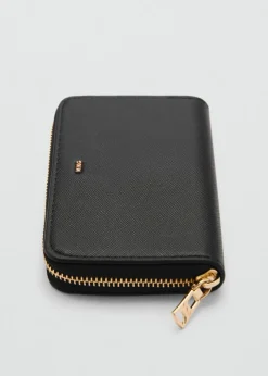 MANGO Galanteria Skórzana*Portfel efekt skóry saffiano