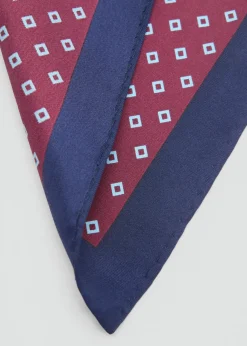 MANGO Akcesoria|Krawaty, Muszki I Chusteczki Do Nosa*Poszetka z jedwabiu 100%