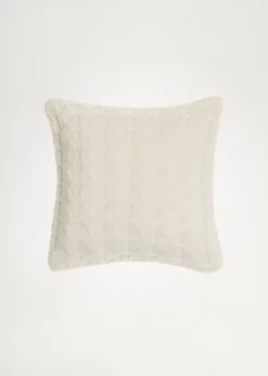 MANGO Poszewki Na Jaśki|Poszewki Na Jaśki*Poszewka na jaśka z dzianiny z warkoczami z 100% bawełny 45 x 45 cm