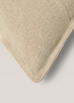 MANGO Poszewki Na Jaśki|Poszewki Na Jaśki*Poszewka na jaśka z przeszyciami z lnu 40 x 60 cm