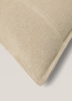 MANGO Poszewki Na Jaśki|Poszewki Na Jaśki*Poszewka na jaśka z przeszyciami z lnu 60 x 60 cm