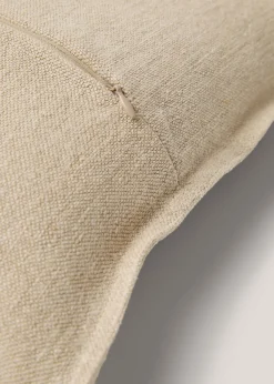 MANGO Poszewki Na Jaśki|Poszewki Na Jaśki*Poszewka na jaśka z przeszyciami z lnu 60 x 60 cm