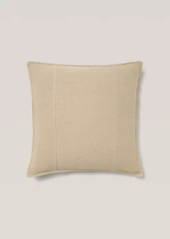 MANGO Poszewki Na Jaśki|Poszewki Na Jaśki*Poszewka na jaśka z przeszyciami z lnu 60 x 60 cm