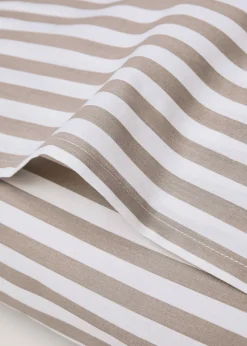 MANGO Poszewki Na Poduszki*Poszewka na poduszkę bawełniana w paski 50 x 75 cm