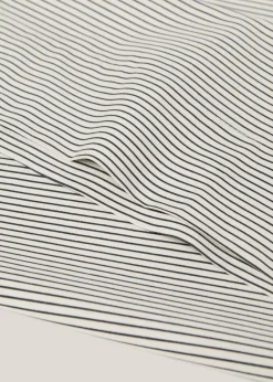 MANGO Poszewki Na Poduszki*Poszewka na poduszkę dwukolorowa wielopasmowa 45x110cm