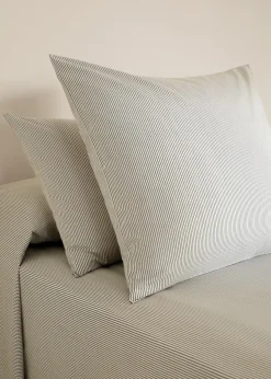 MANGO Poszewki Na Poduszki*Poszewka na poduszkę dwukolorowa wielopasmowa 60x60cm