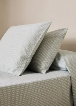 MANGO Poszewki Na Poduszki*Poszewka na poduszkę nadruk w paski 45x110cm