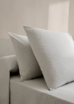 MANGO Poszewki Na Poduszki*Poszewka na poduszkę w kratkę vichy 60 x 60 cm