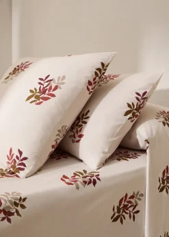 MANGO Poszewki Na Poduszki*Poszewka na poduszkę z 100% bawełny w kwiaty 60 x 60 cm