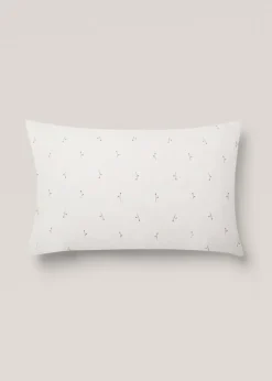 MANGO Poszewki Na Poduszki*Poszewka na poduszkę z bawełny w kwiaty 50 x 75 cm