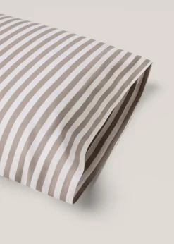 MANGO Poszewki Na Poduszki*Poszewka na poduszkę z bawełny w paski 45 x 110 cm
