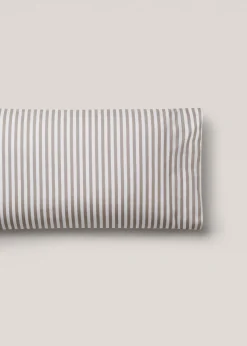 MANGO Poszewki Na Poduszki*Poszewka na poduszkę z bawełny w paski 45 x 110 cm