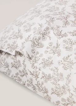 MANGO Poszewki Na Poduszki*Poszewka na poduszkę z bawełny z kwiaty 50 x 75 cm