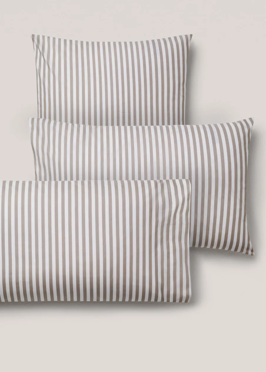 MANGO Poszewki Na Poduszki*Poszewka na poduszkę z bawełny w paski 60 x 60 cm