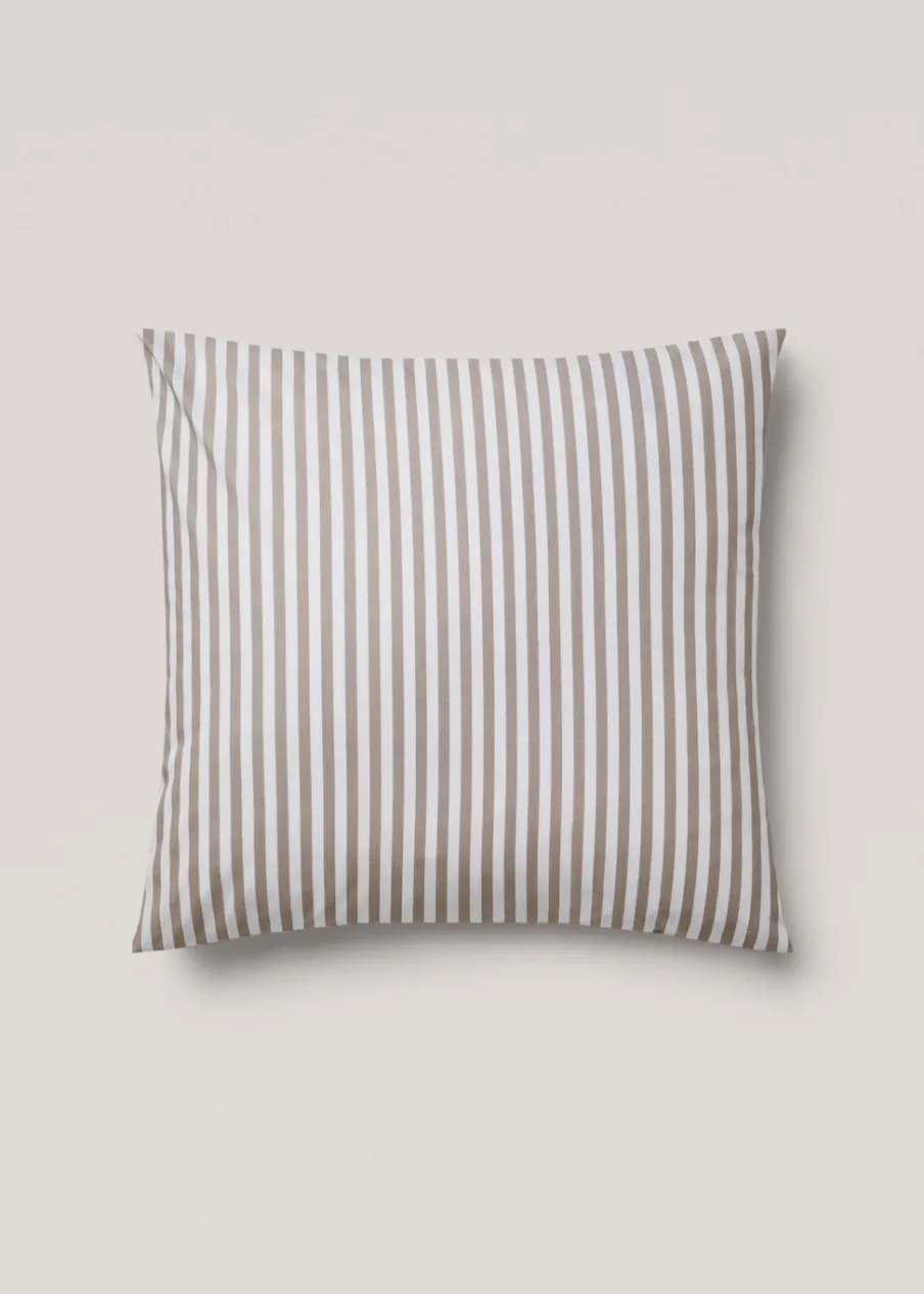 MANGO Poszewki Na Poduszki*Poszewka na poduszkę z bawełny w paski 60 x 60 cm