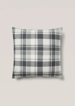 MANGO Poszewki Na Poduszki*Poszewka na poduszkę z flaneli z 100% bawełny w kratę 60 x 60 cm