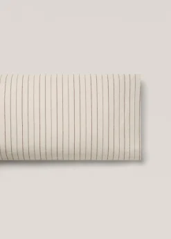 MANGO Poszewki Na Poduszki*Poszewka na poduszkę z flaneli w paski 45 x 110 cm