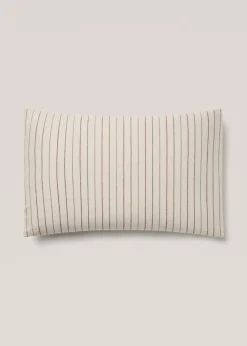 MANGO Poszewki Na Poduszki*Poszewka na poduszkę z flaneli w paski 50 x 75 cm