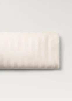 MANGO Poszewki Na Poduszki*Poszewka na poduszkę z satyny w drobne paski 45 x 110 cm