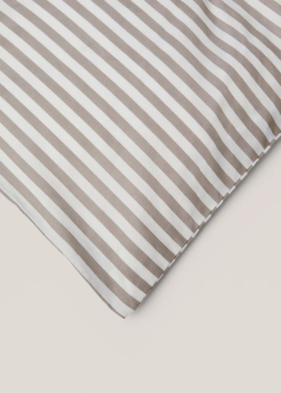 MANGO Poszwa Na Kołdrę*Poszwa na kołdrę bawełna w paski łóżko 135cm