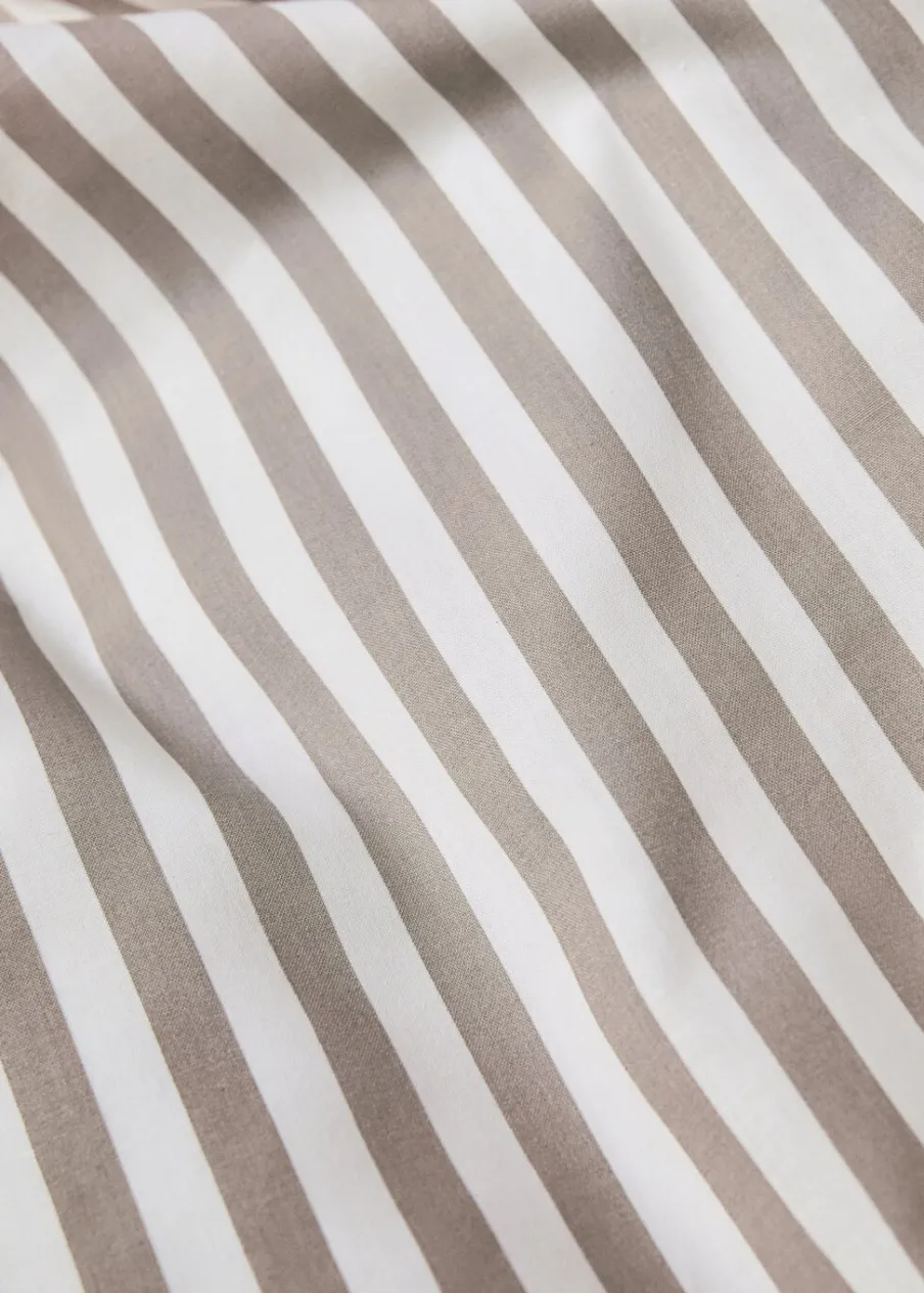 MANGO Poszwa Na Kołdrę*Poszwa na kołdrę bawełna w paski łóżko 135cm