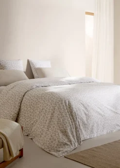 MANGO Poszwa Na Kołdrę*Poszwa na kołdrę bawełna wzór w kwiaty łóżko 180cm