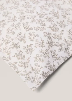 MANGO Poszwa Na Kołdrę*Poszwa na kołdrę bawełna wzór w kwiaty łóżko 180cm