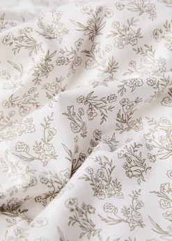 MANGO Poszwa Na Kołdrę*Poszwa na kołdrę bawełna wzór w kwiaty łóżko 180cm