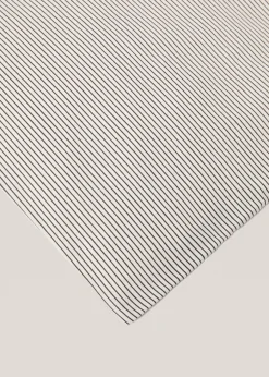 MANGO Poszwa Na Kołdrę*Poszwa na kołdrę dwukolorowa wielopasmowa łóżko 150/160cm