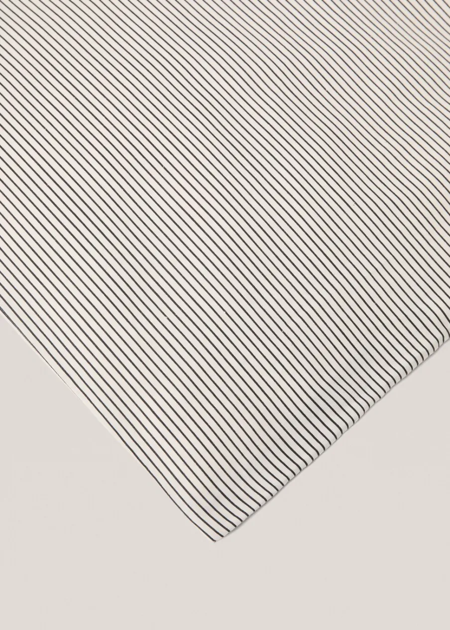 MANGO Poszwa Na Kołdrę*Poszwa na kołdrę dwukolorowa wielopasmowa łóżko 150/160cm