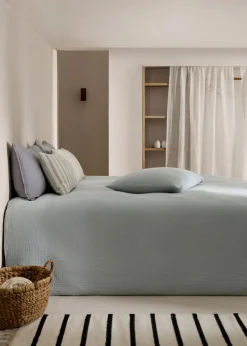 MANGO Poszwa Na Kołdrę*Poszwa na kołdrę gaza bawełniana łóżko 150/160cm