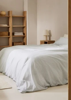 MANGO Poszwa Na Kołdrę*Poszwa na kołdrę w paski na łóżko 150/160 cm