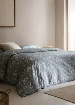 MANGO Poszwa Na Kołdrę*Poszwa na kołdrę z 100% bawełny ze wzorem w kwiaty na łóżko 90 cm