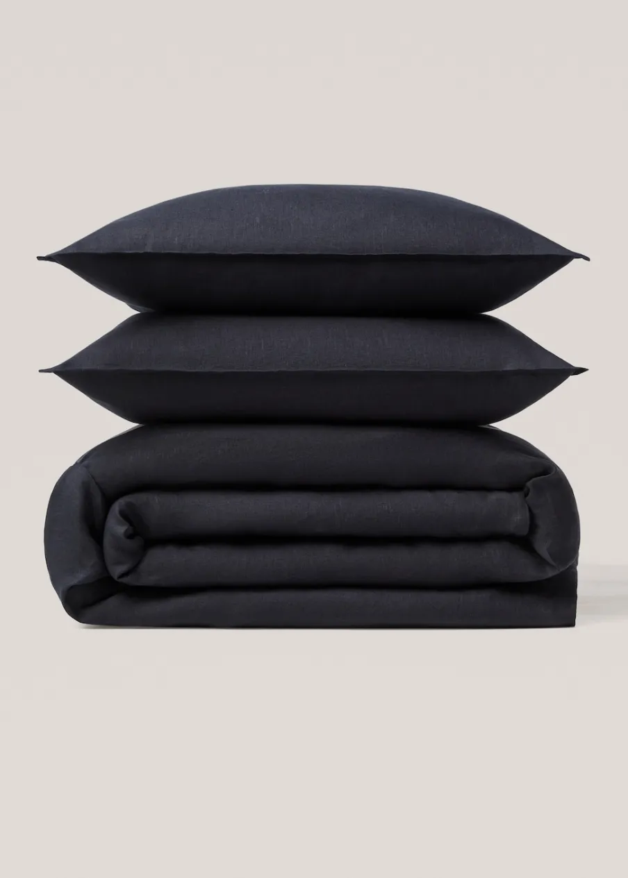 MANGO Poszwa Na Kołdrę*Poszwa na kołdrę z 100% lnu na łóżko 180/200 cm