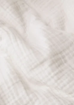 MANGO Poszwa Na Kołdrę*Poszwa na kołdrę z bawełnianego muślinu na łóżko 180 cm