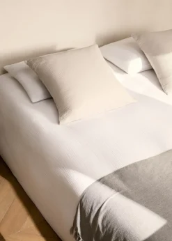 MANGO Poszwa Na Kołdrę*Poszwa na kołdrę z bawełnianego muślinu na łóżko 180 cm