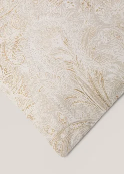 MANGO Poszwa Na Kołdrę*Poszwa na kołdrę z bawełnianego perkalu ze wzorem paisley na łóżko 90 cm
