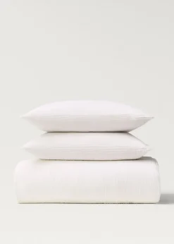 MANGO Poszwa Na Kołdrę*Poszwa na kołdrę z bawełnianego muślinu na łóżko 135 cm