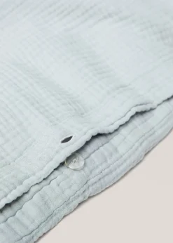 MANGO Poszwa Na Kołdrę*Poszwa na kołdrę z bawełnianego muślinu na łóżko 180 cm