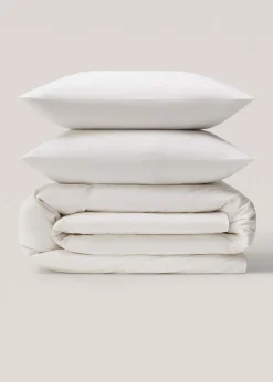 MANGO Poszwa Na Kołdrę*Poszwa na kołdrę z bawełnianego perkalu na łóżko 135 cm