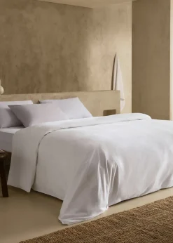 MANGO Poszwa Na Kołdrę*Poszwa na kołdrę z bawełny 500 TC na łóżko 135 cm