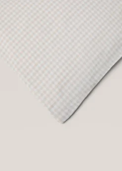 MANGO Poszwa Na Kołdrę*Poszwa na kołdrę z bawełny w kratkę vichy na łóżko 180 cm