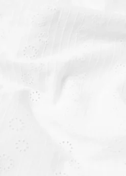 MANGO Poszwa Na Kołdrę*Poszwa na kołdrę z bawełny z kwiatowym haftem na łóżko 135 cm