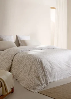 MANGO Poszwa Na Kołdrę*Poszwa na kołdrę z bawełny z kwiatowym motywem na łóżko 135 cm