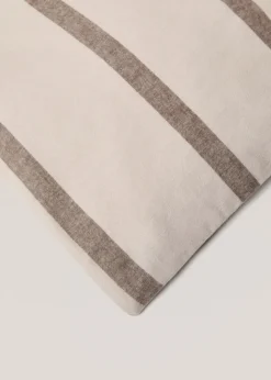 MANGO Poszwa Na Kołdrę*Poszwa na kołdrę z flaneli z 100% bawełny w paski na łóżko 90 cm